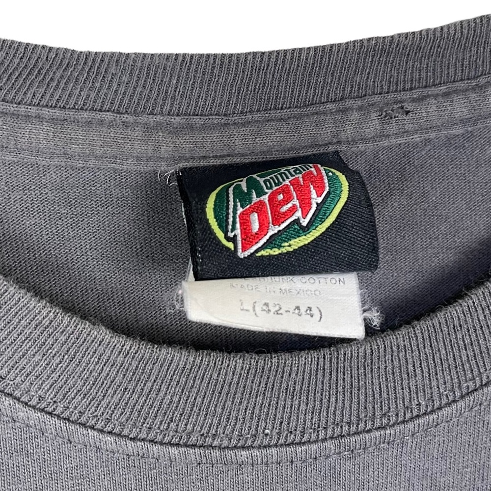 Vintage Mountain Dew It’ll Tickle Your Innards Two Sided Graphic T-Shirt Size Lg - Picture 10 of 12